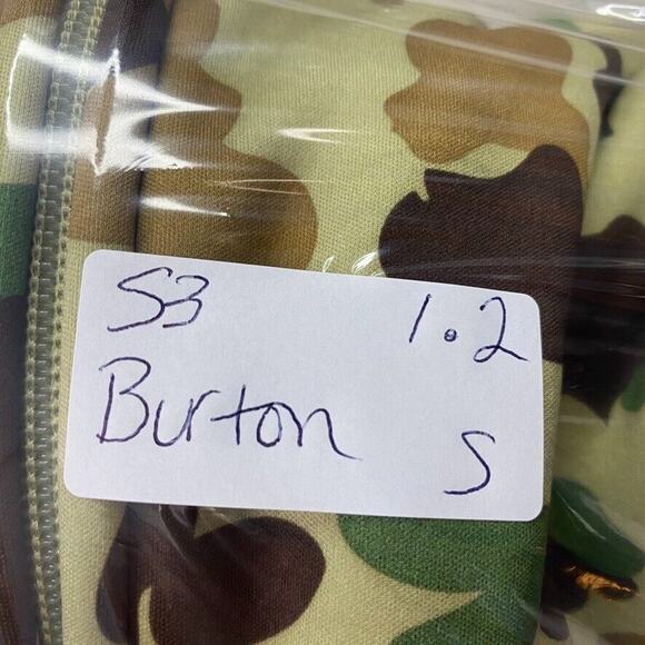 Burton Scoop Hoodie Jacket Womens Small Camo DryRide Thermex Softshell Brown - Picture 13 of 13